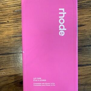 RHODE Vibrant Pink iPhone 14 Pro Lip Case
